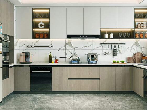 Fitted kitchen cabinetry by Fasforme