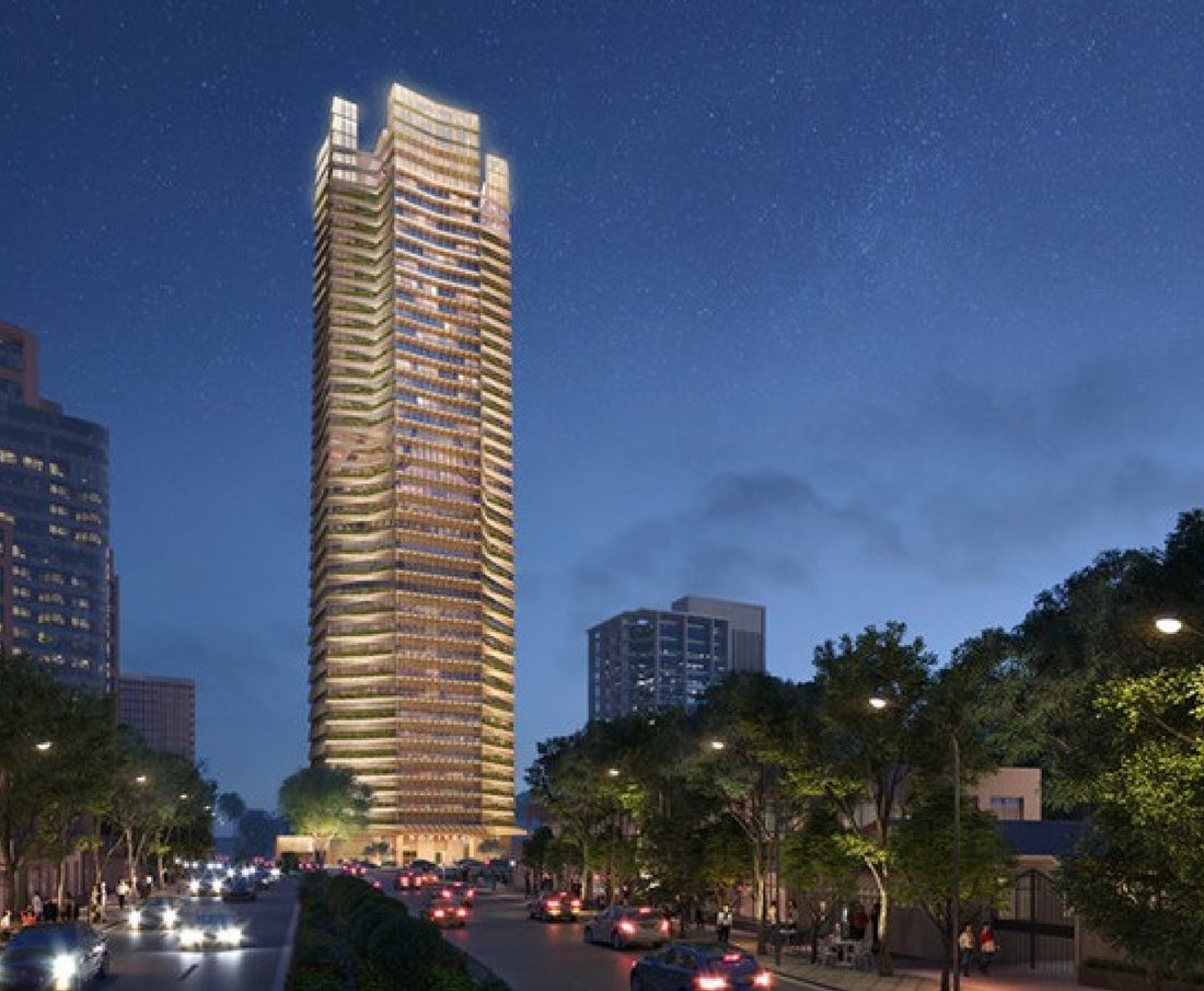 Masters Tower — Fasclad curtain wall project